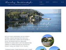 Tablet Screenshot of mackintoshfrance.com